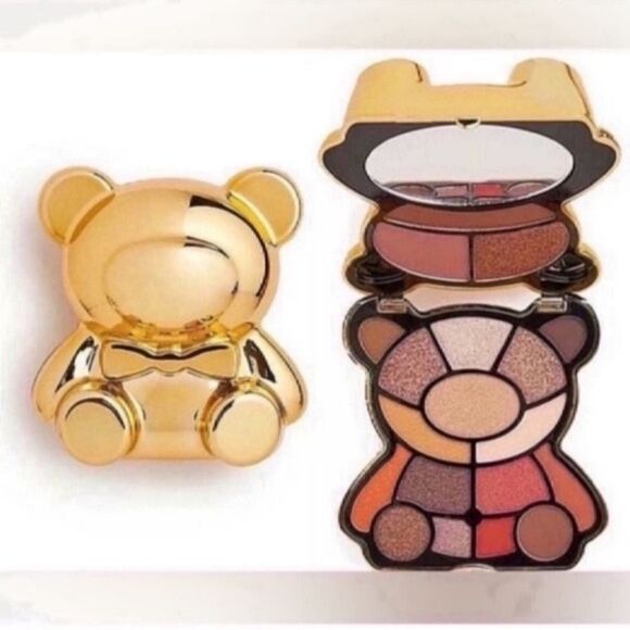 I Heart Revolution Teddy Bear Eyeshadow Palette Honey - Picture 1 of 10
